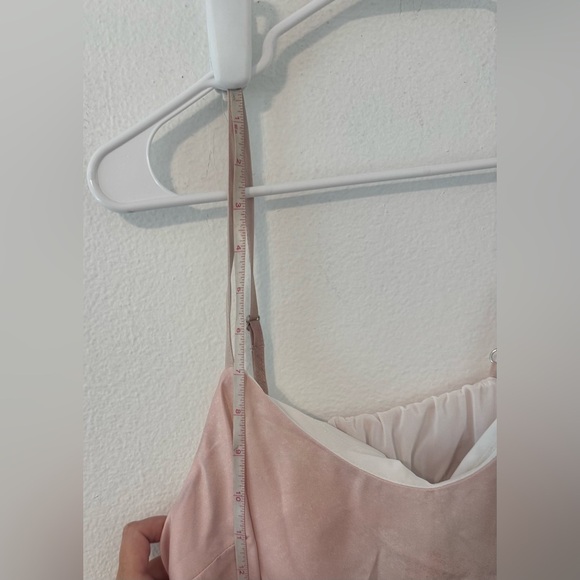 Soma Crinkle Satin Maxi Bra Dress Sunset Colors Vacation Flowy NWT Medium - Picture 5 of 11